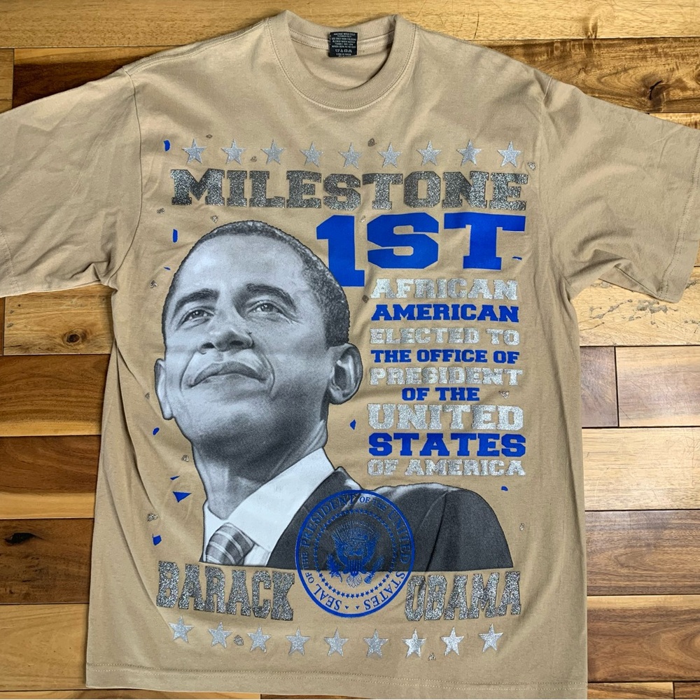 Vintage Barack Obama AOP Shirt